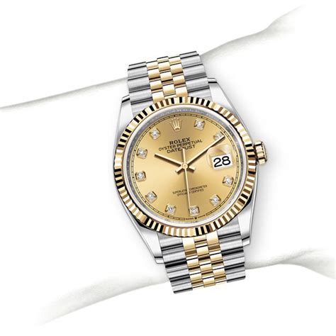 Rolex Datejust in Oystersteel and gold, M126233.